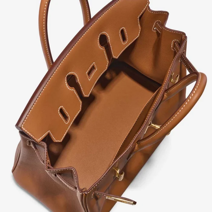Best Replica Hermès Birkin 25 Swift Gold GHW - Replica Handbags - Image 5