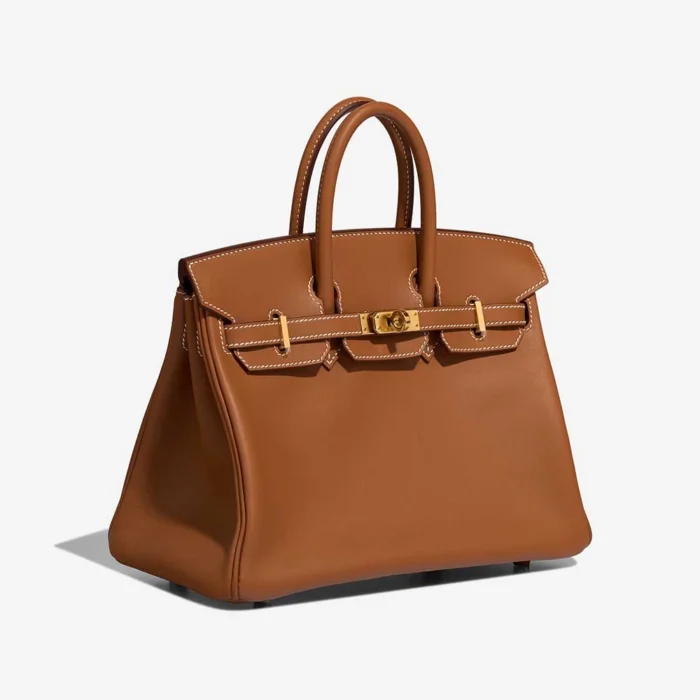 Best Replica Hermès Birkin 25 Swift Gold GHW - Replica Handbags - Image 4