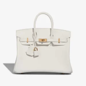 Best Replica Hermès Birkin 25 Swift New White GHW - Replica Handbags