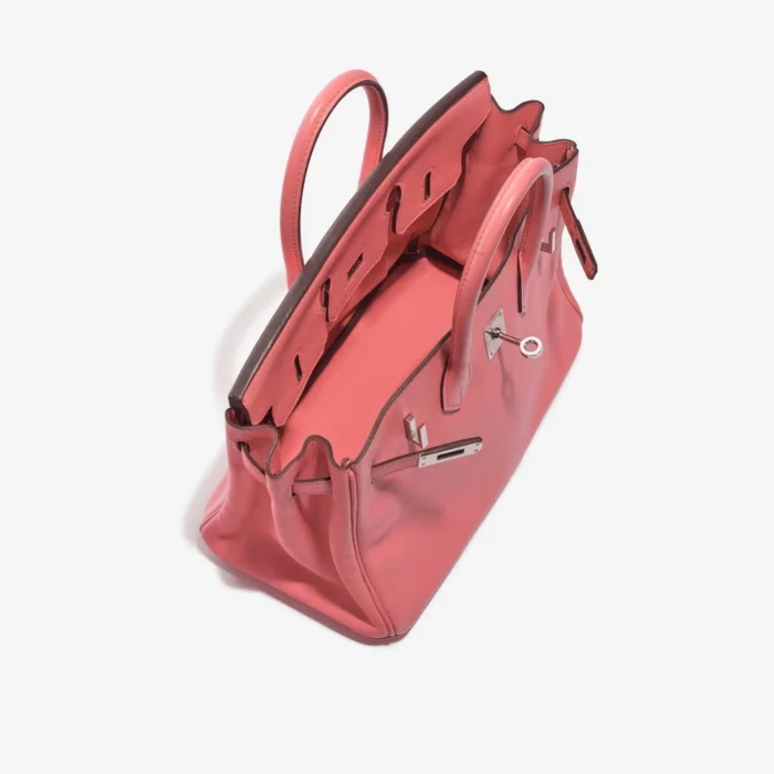Best Replica Hermès Birkin 25 Swift Rose Azalee PHW - Replica Handbags - Image 5
