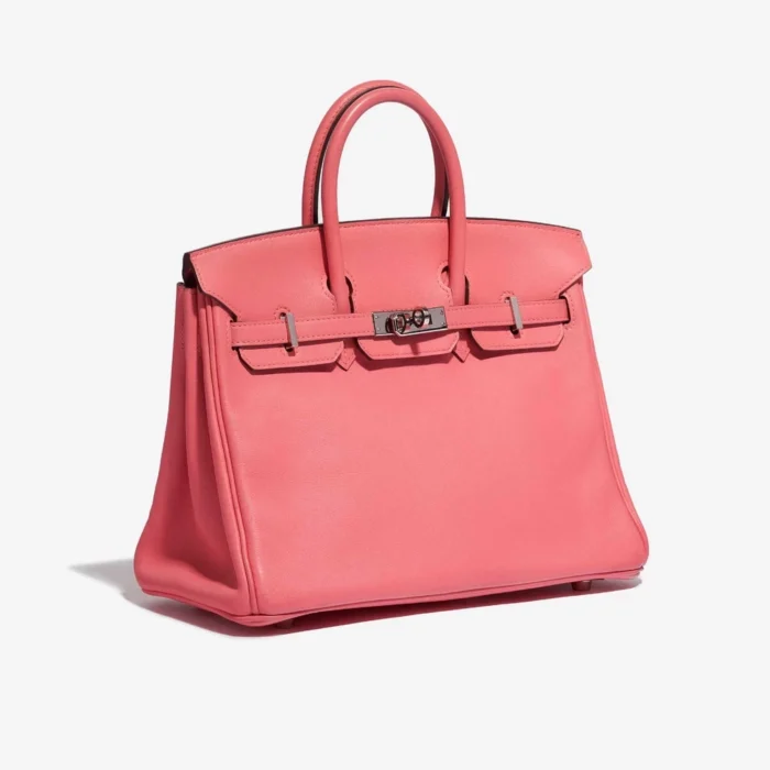 Best Replica Hermès Birkin 25 Swift Rose Azalee PHW - Replica Handbags - Image 4