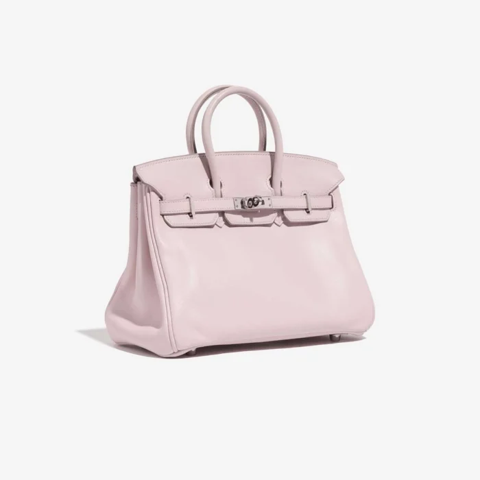 Best Replica Hermès Birkin 25 Swift Rose Dragee PHW - Replica Handbags - Image 4