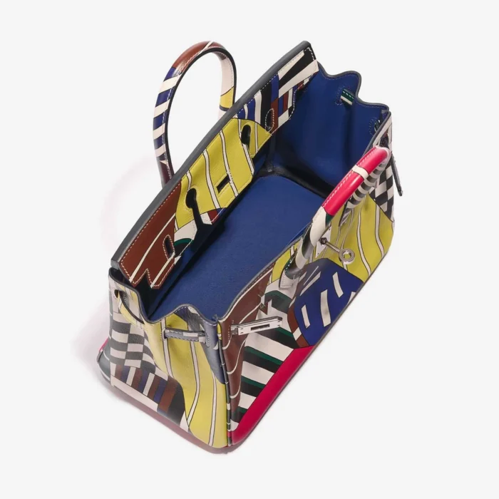 Best Replica Hermès Birkin 25 Swift ‘One Two Three and Away We Go’ by Nigel Peake PHW - Replica Handbags - Image 5
