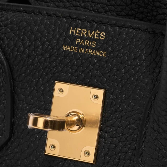 Best Replica Hermès Birkin 25 Togo Black GHW - Replica Handbags - Image 6