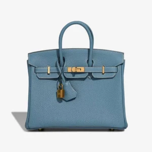 Best Replica Hermès Birkin 25 Togo Bleu Jean GHW - Replica Handbags