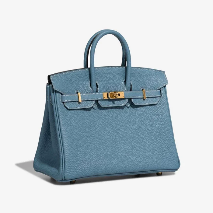 Best Replica Hermès Birkin 25 Togo Bleu Jean GHW - Replica Handbags - Image 4