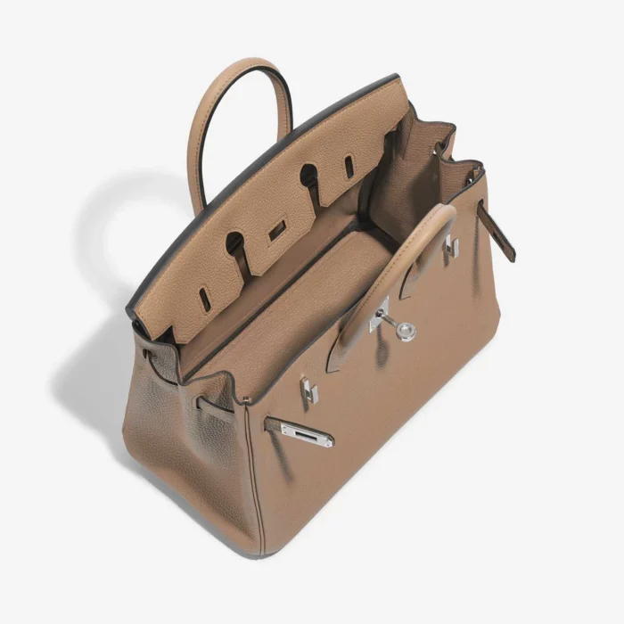 Best Replica Hermès Birkin 25 Togo Chai PHW - Replica Handbags - Image 5