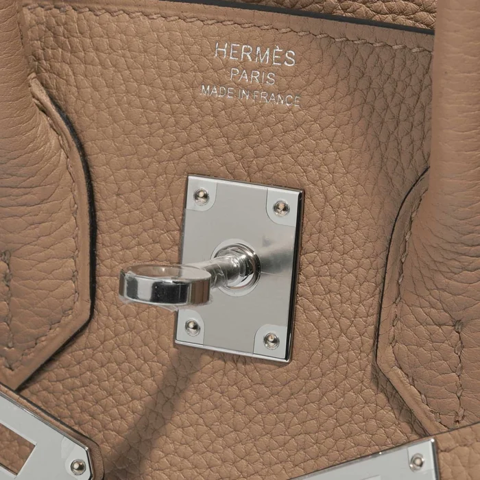 Best Replica Hermès Birkin 25 Togo Chai PHW - Replica Handbags - Image 6