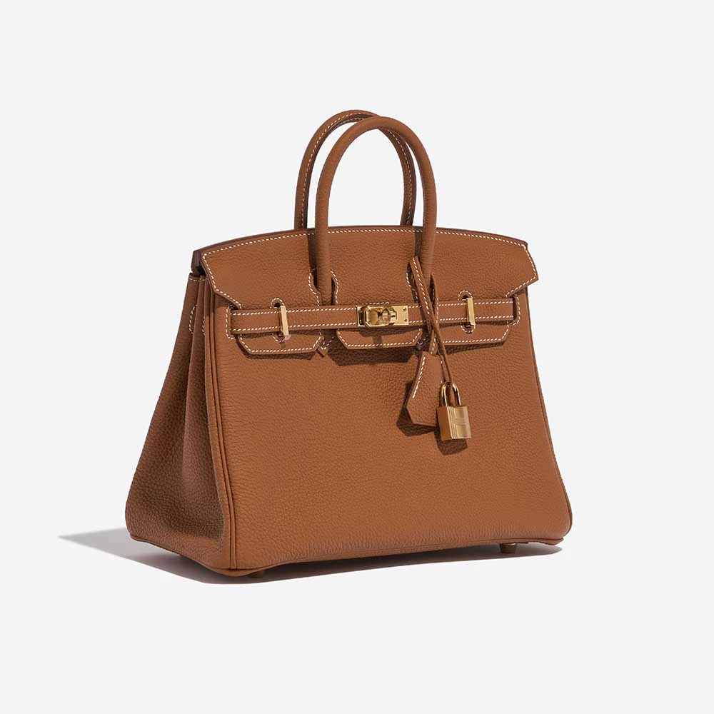 Best Replica Hermès Birkin 25 Togo Gold GHW - Replica Handbags - Image 4