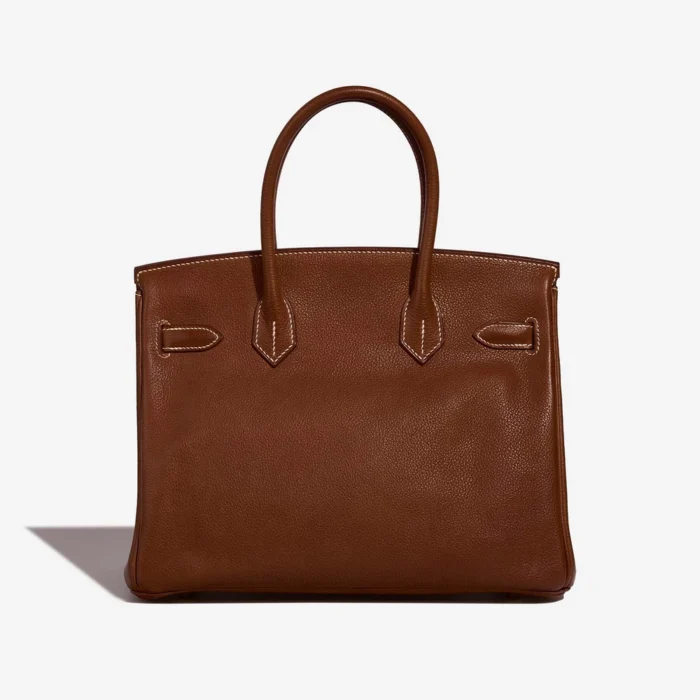 Best Replica Hermès Birkin 30 Barenia Faubourg Fauve GHW - Replica Handbags - Image 2