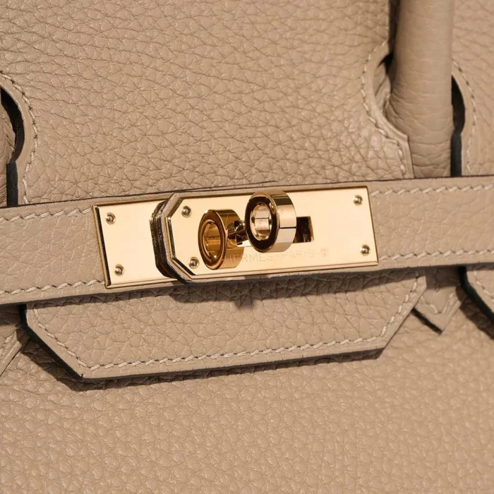 Best Replica Hermès Birkin 30 Clemence Trench GHW - Replica Handbags - Image 7