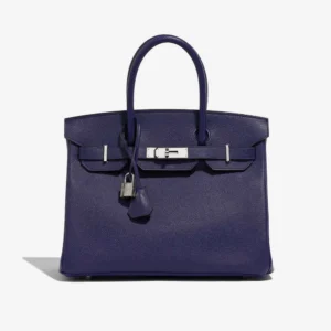 Best Replica Hermès Birkin 30 Epsom Blue Encre PHW | DLF