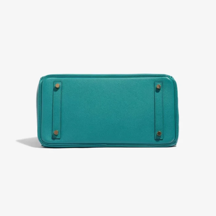 Best Replica Hermès Birkin 30 Epsom Blue Paon GHW - Replica Handbags - Image 3