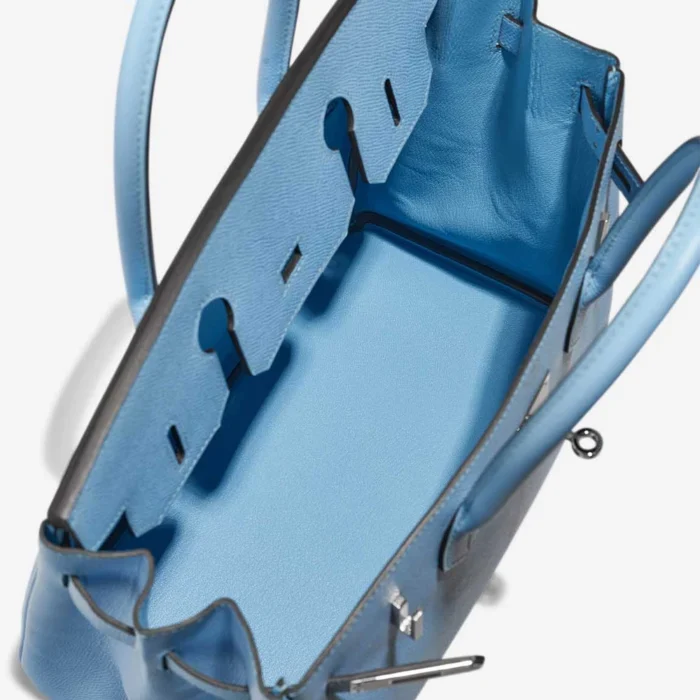 Best Replica Hermès Birkin 30 Epsom Celeste PHW - Replica Handbags - Image 5
