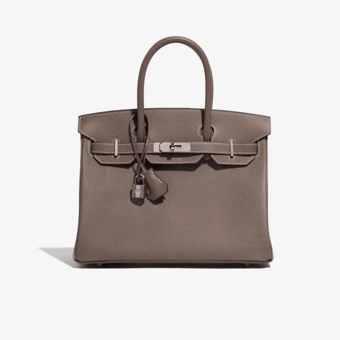 Best Replica Hermès Birkin 30 Epsom Etoupe PHW - Handbags