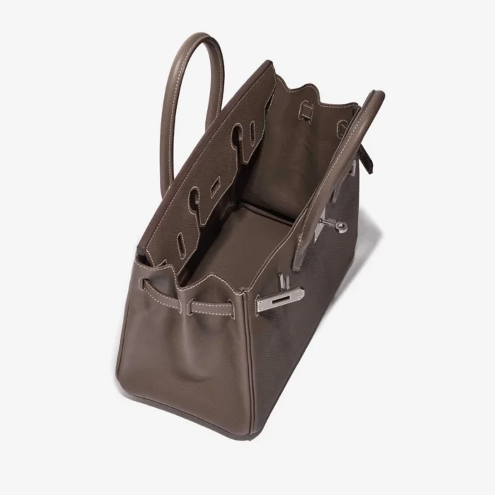 Best Replica Hermès Birkin 30 Epsom Etoupe PHW - Replica Handbags - Image 5