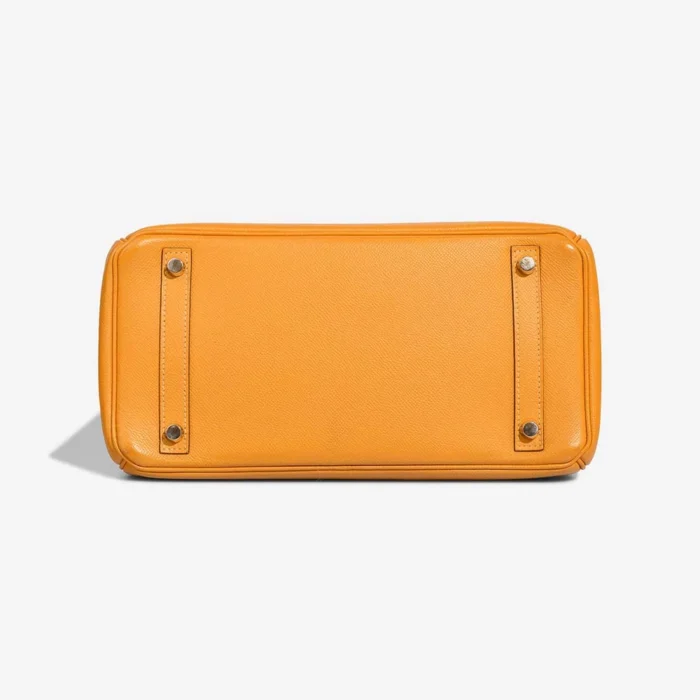 Best Replica Hermès Birkin 30 Epsom Moutarde/Orange PBHW - Replica Handbags - Image 3
