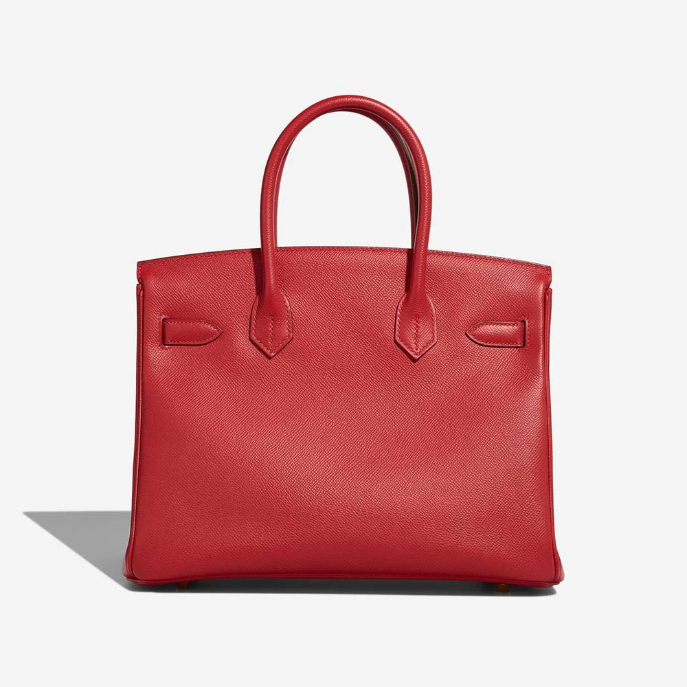 Best Replica Hermès Birkin 30 Epsom Rouge Casaque GHW - Replica Handbags - Image 2