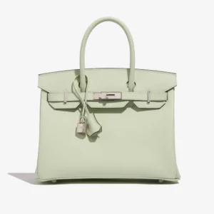 Best Replica Hermès Birkin 30 Epsom Vert Fizz PHW | Direct Luxury