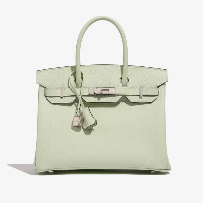 Best Replica Hermès Birkin 30 Epsom Vert Fizz PHW | Direct Luxury