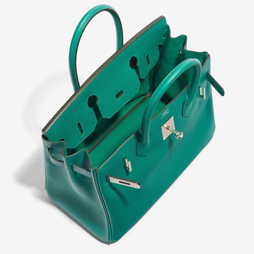 Best Replica Hermès Birkin 30 Epsom Vert Jade PHW - Replica Handbags - Image 5