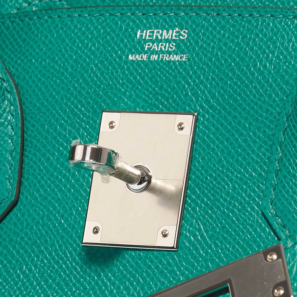 Best Replica Hermès Birkin 30 Epsom Vert Jade PHW - Replica Handbags - Image 6