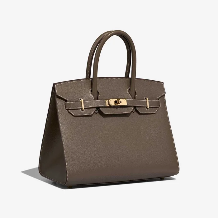 Best Replica Hermès Birkin 30 Epsom Etoupe GHW - Replica Handbags - Image 4