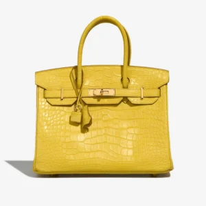Best Replica Hermès Birkin 30 Matte Alligator Mimosa GHW