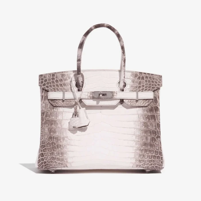 Best Replica Hermès Birkin 30 Niloticus Crocodile Himalaya Blanc PHW - Replica Handbags - Image 2