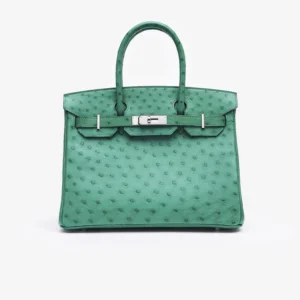 Best Replica Hermès Birkin 30 Ostrich Vert Vertigo - DLF