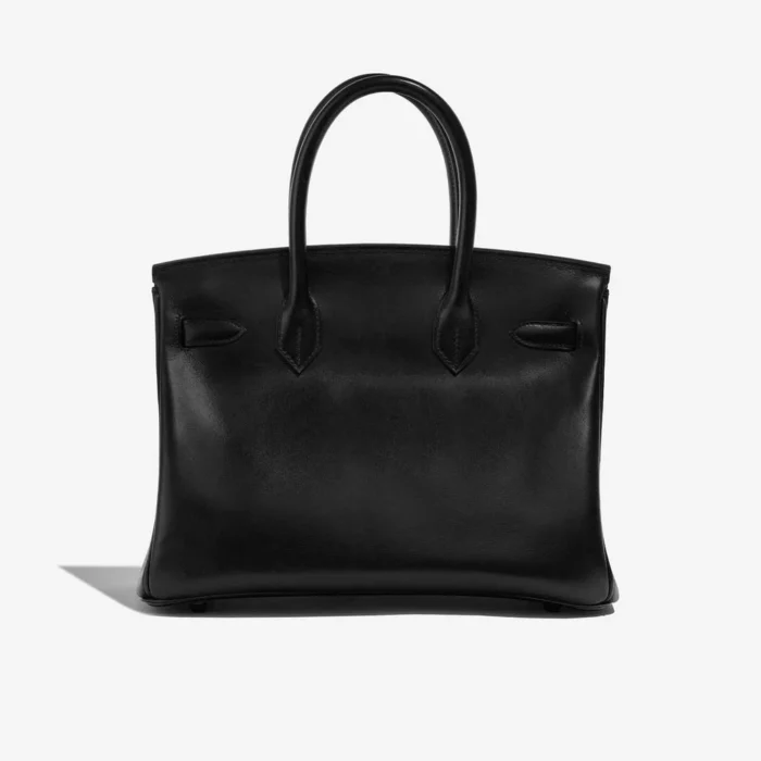 Best Replica Hermès Birkin 30 So Black Box Black RHW - Replica Handbags - Image 2