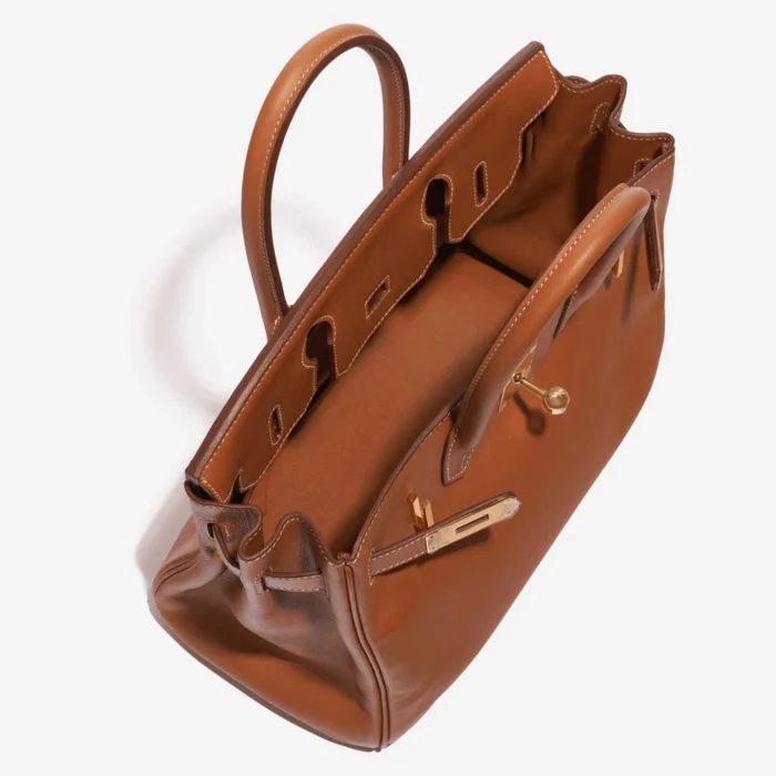 Best Replica Hermès Birkin 30 Swift Gold GHW - Replica Handbags - Image 5