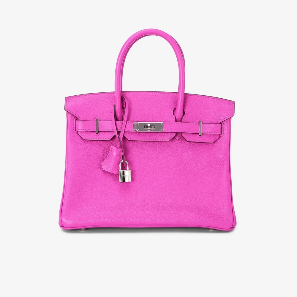 Best Replica Hermès Birkin 30 Taurillion Novillo Magnolia PHW