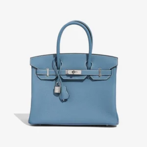 Best Replica Hermès Birkin 30 Togo Bleu Jean PHW - Replica Handbags