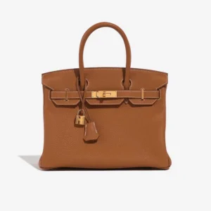 Best Replica Hermès Birkin 30 Togo Gold GHW - Replica Handbags