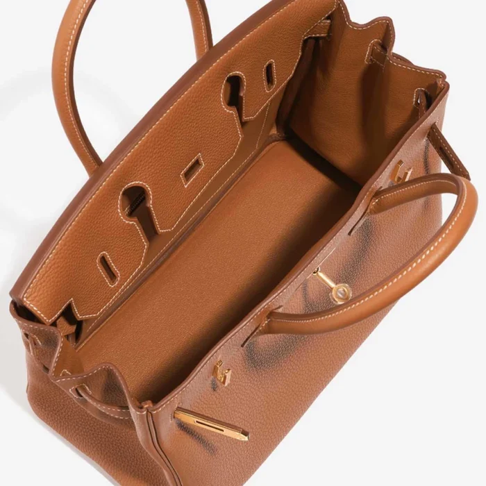 Best Replica Hermès Birkin 30 Togo Gold GHW - Replica Handbags - Image 5