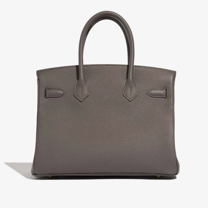 Best Replica Hermès Birkin 30 Togo Gris Etain GHW - Replica Handbags - Image 2