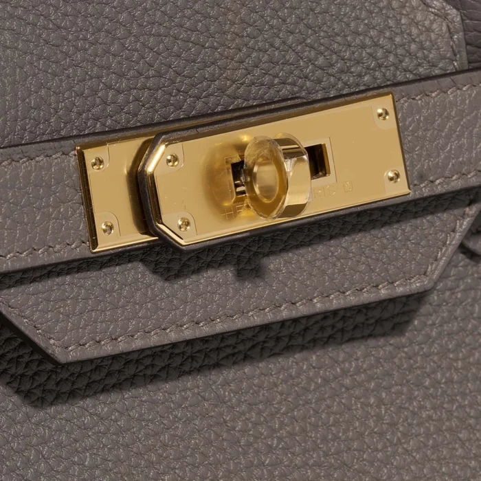 Best Replica Hermès Birkin 30 Togo Gris Etain GHW - Replica Handbags - Image 6