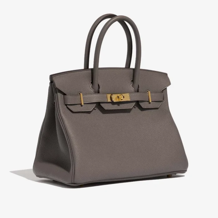 Best Replica Hermès Birkin 30 Togo Gris Etain GHW - Replica Handbags - Image 4