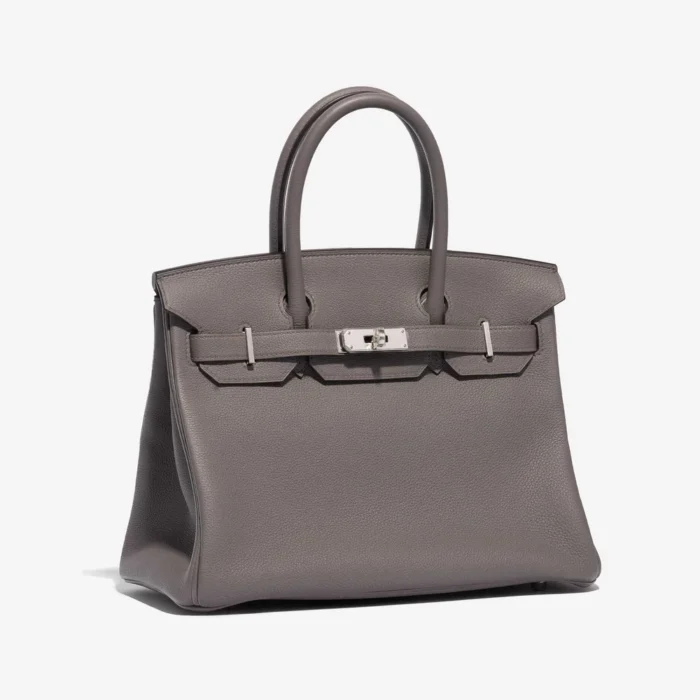 Best Replica Hermès Birkin 30 Togo Gris Etain PHW - Replica Handbags - Image 4