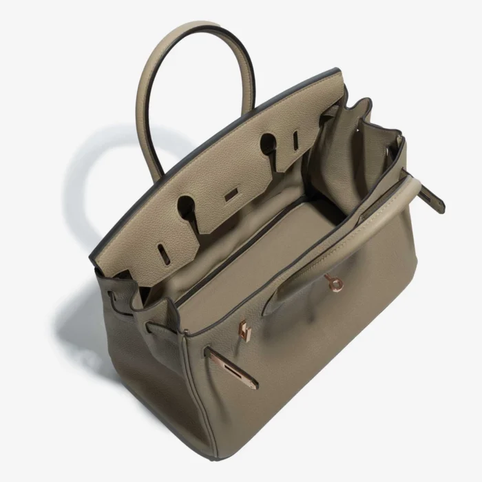 Best Replica Hermès Birkin 30 Togo Gris Tourterelle GHW - Replica Handbags - Image 5