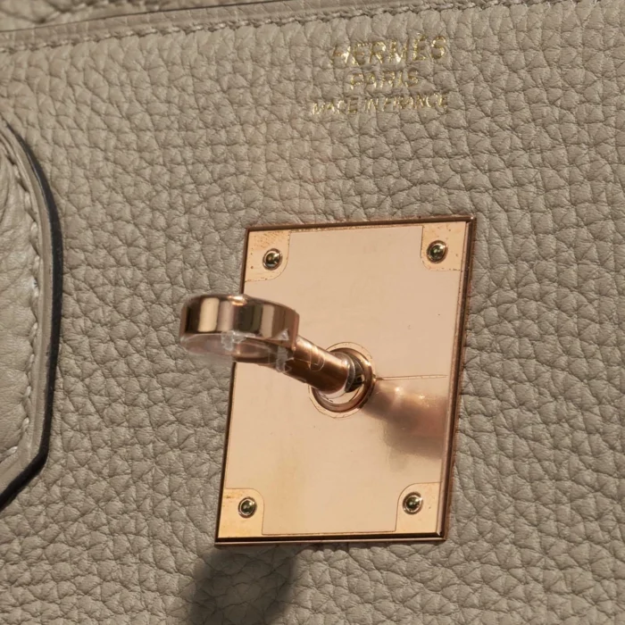Best Replica Hermès Birkin 30 Togo Gris Tourterelle GHW - Replica Handbags - Image 6