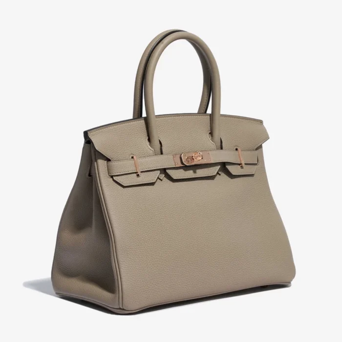Best Replica Hermès Birkin 30 Togo Gris Tourterelle GHW - Replica Handbags - Image 4