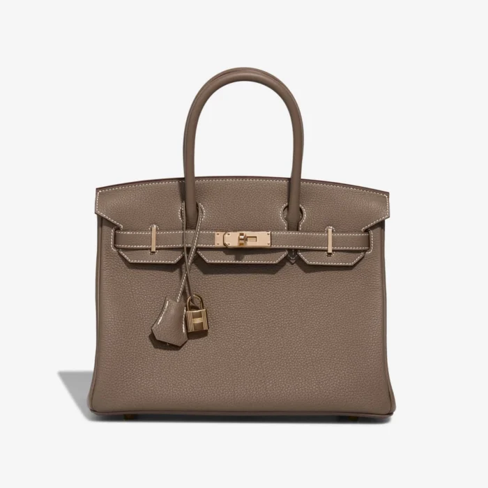 Best Replica Hermès Birkin 30 Togo Etoupe GHW - Replica Handbags