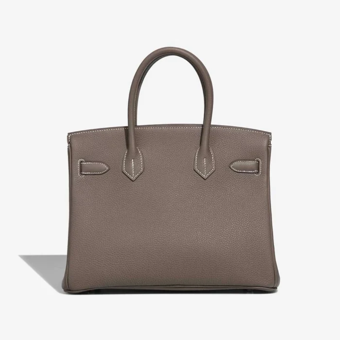 Best Replica Hermès Birkin 30 Togo Etoupe PHW - Replica Handbags - Image 2