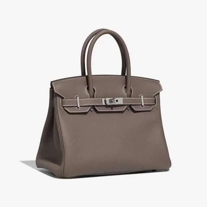 Best Replica Hermès Birkin 30 Togo Etoupe PHW - Replica Handbags - Image 3