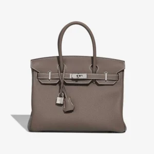 Best Replica Hermès Birkin 30 Togo Etoupe PHW - Replica Handbags