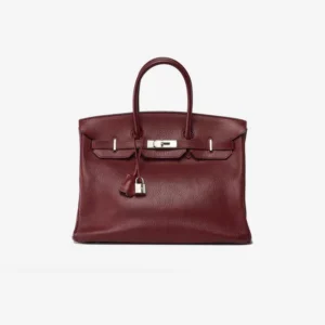 Best Replica Hermès Birkin 35 Chevre Rouge H PHW | DLF
