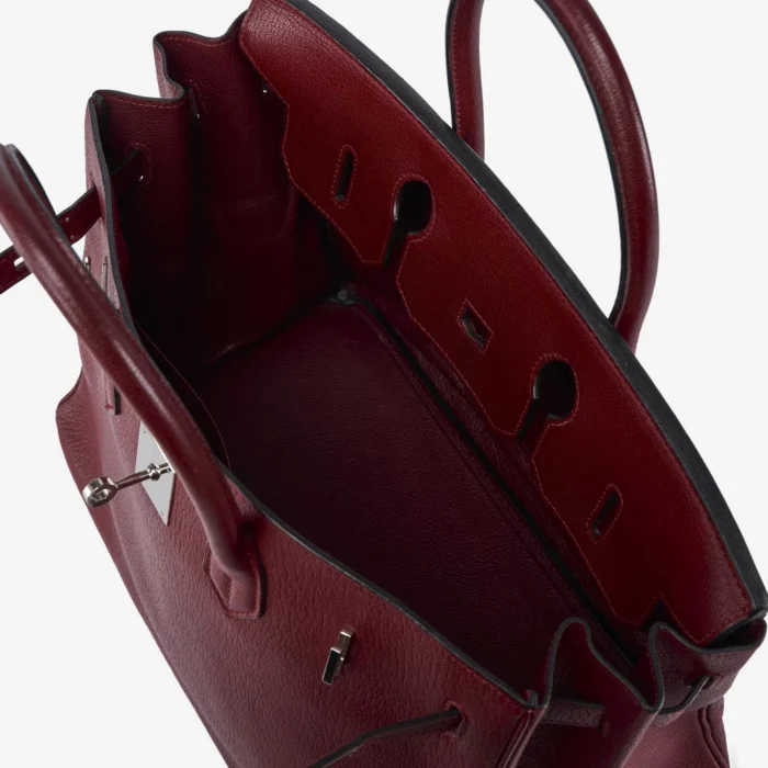 Best Replica Hermès Birkin 35 Chevre Rouge H PHW - DLF - Image 5