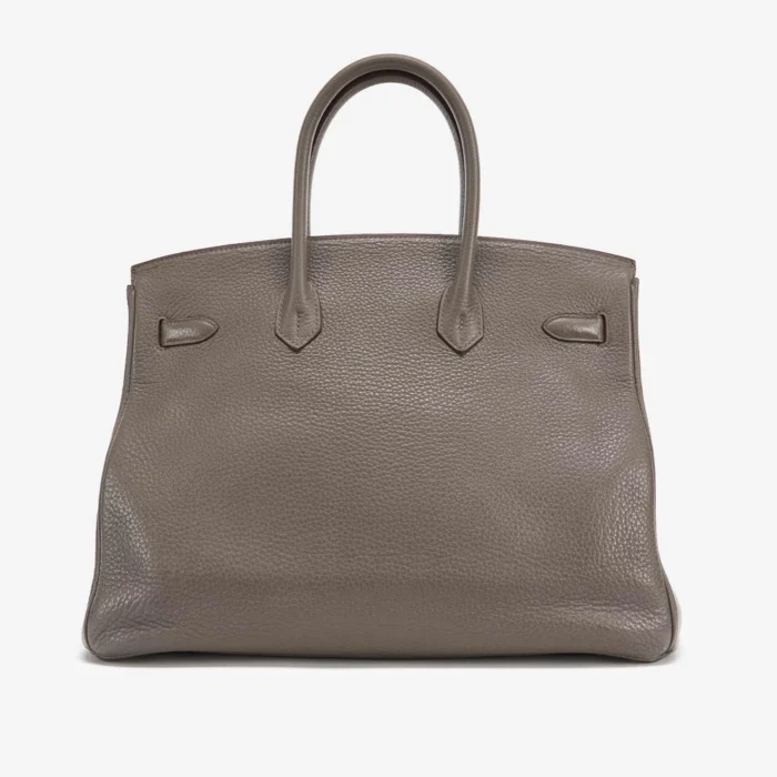 Best Replica Hermès Birkin 35 Clemence Etain PHW - DLF - Image 2